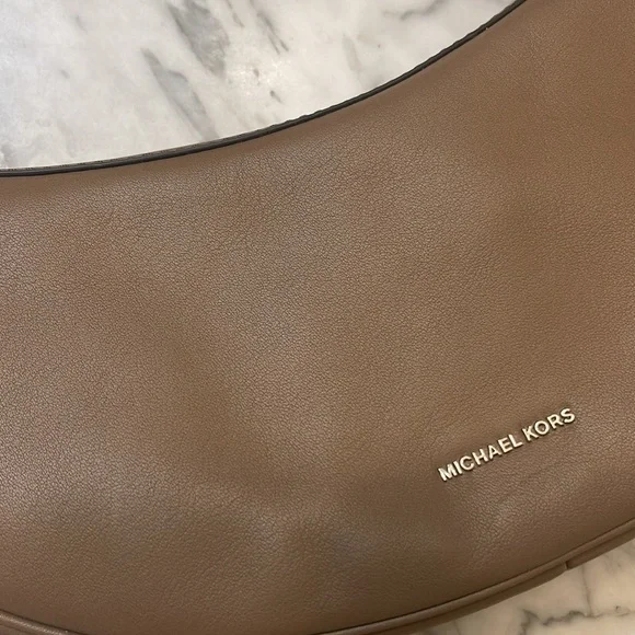 Michael by Michael Kors Brown Avra Convertible Sling Crossbody bag